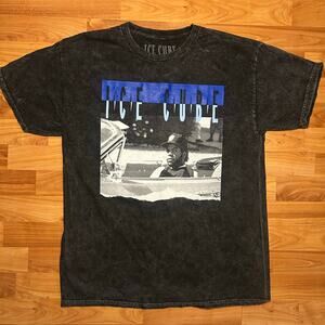 Ice Cube Low Rider Graphic Distressed Wash T-shirt Large